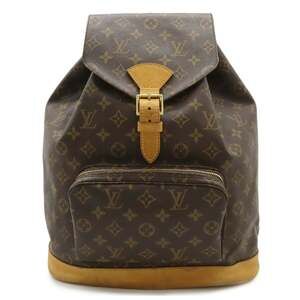 LOUIS VUITTON Brown Monogram Backpack